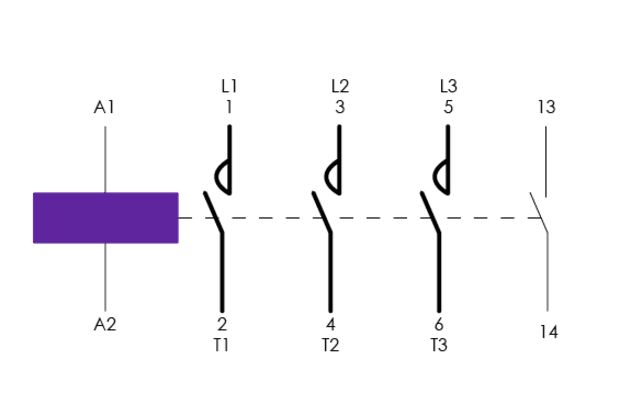 Contactor Wiring Diagram