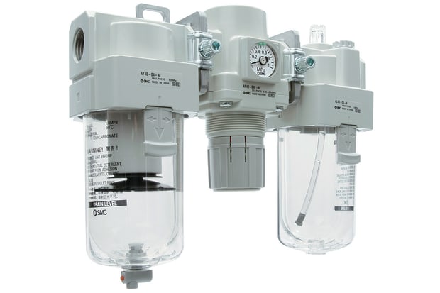 Modular filter (AF), Regulator (AR) and Lubricator (AL) available as a combination or individually. Supply your application with quality compressed air for long service life and help increase OEE.