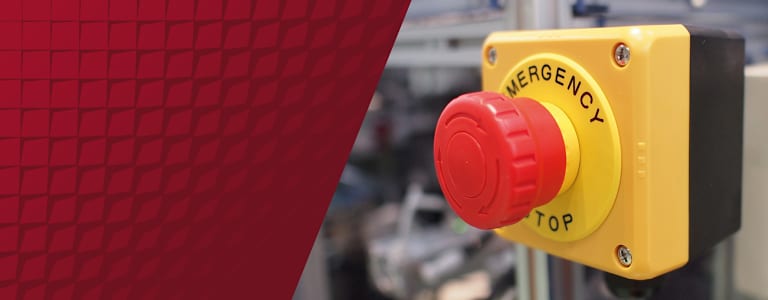 emergency shutdown button