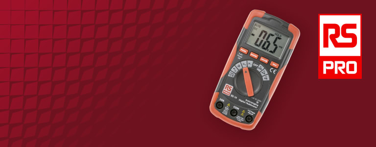 RS PRO Digital Multimeters Banner