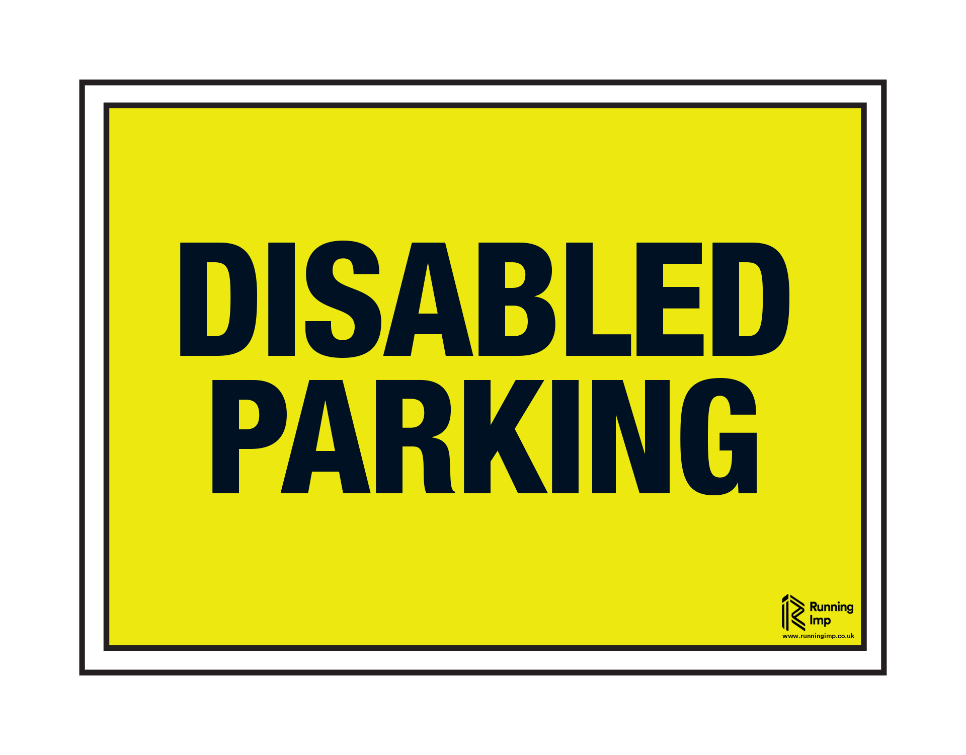 disabled-parking-event-sign-running-imp-running-imp