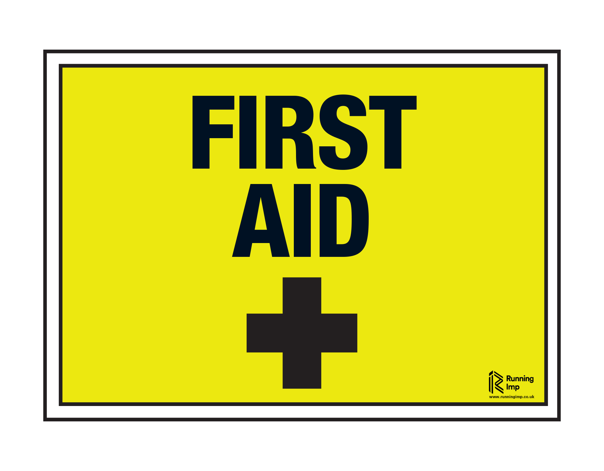 first-aid-event-sign-running-imp-running-imp