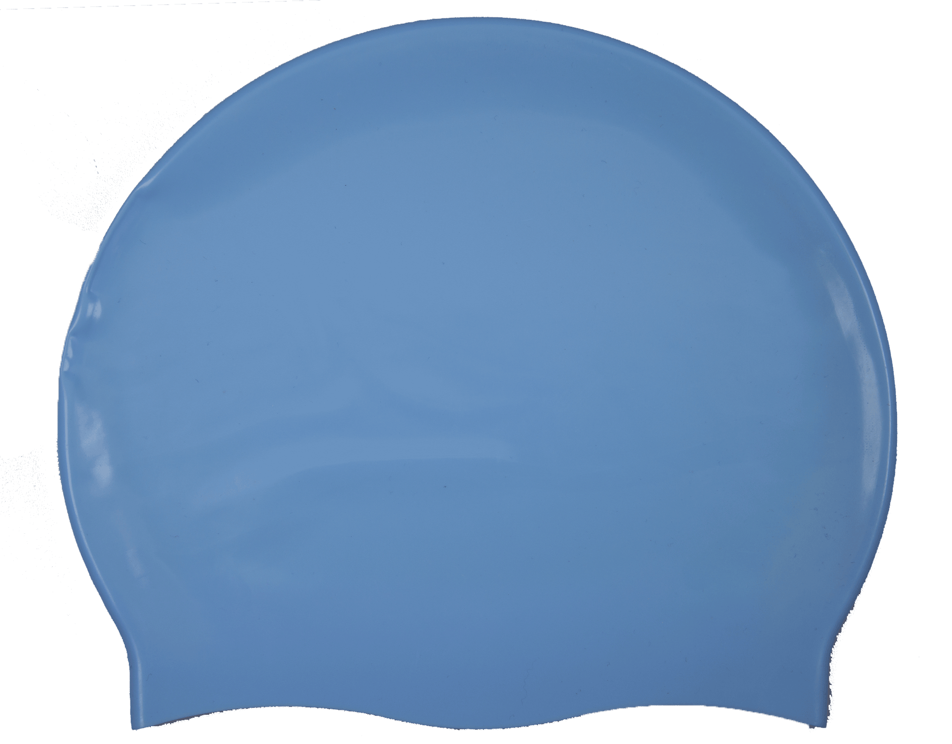 Solid Color Silicone Swim Cap