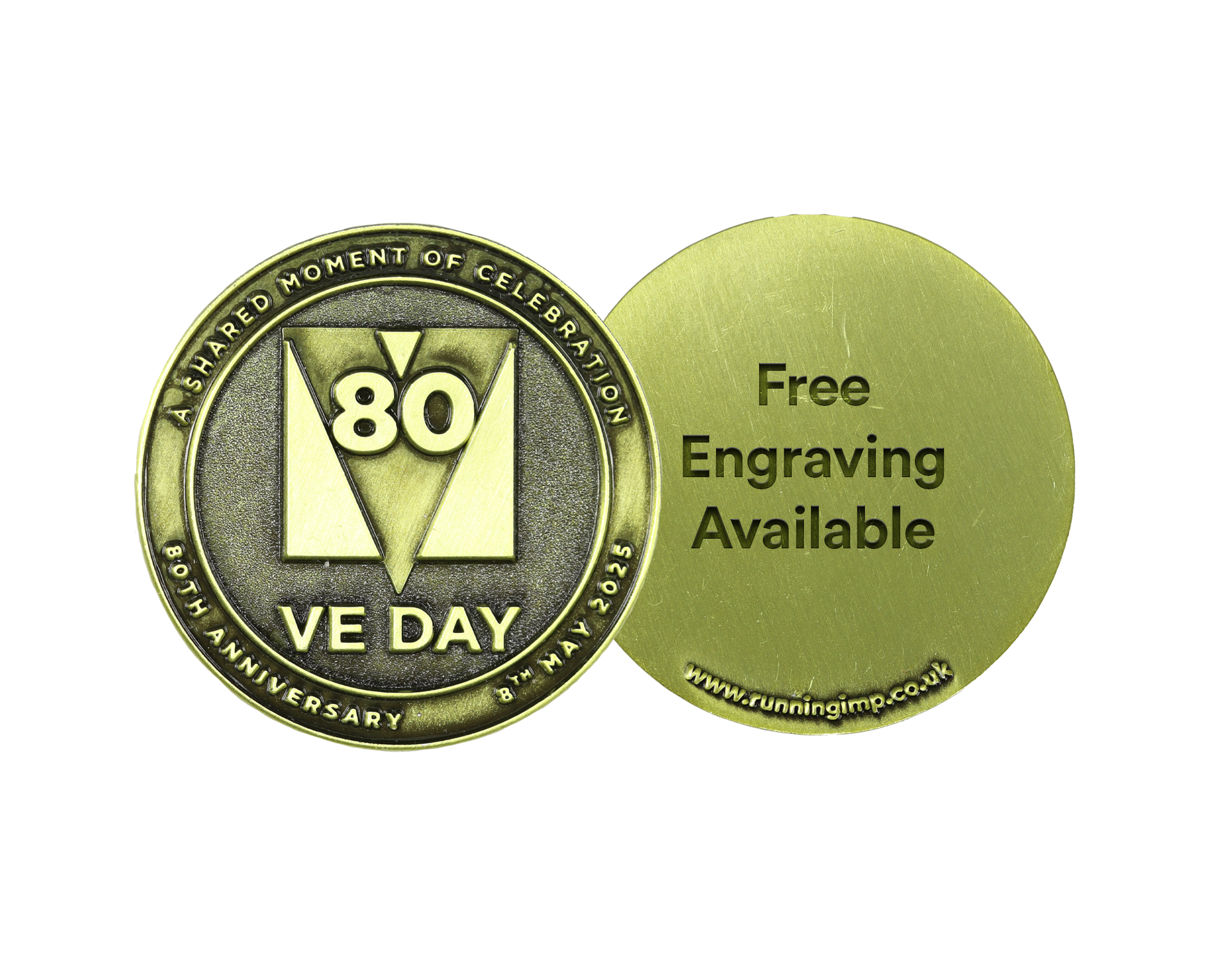 VE8018 Economy Medal Case 1 | Running Imp - Running Imp