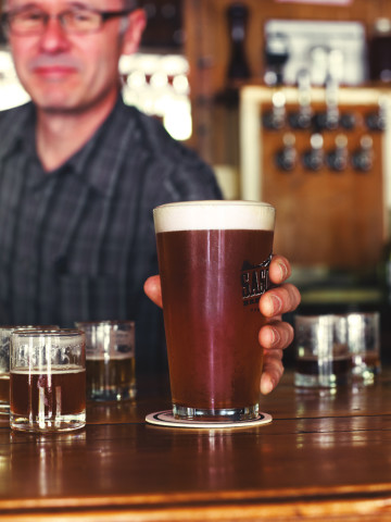 Glass of beer