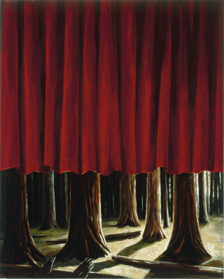 Michael Brophy forrest painting