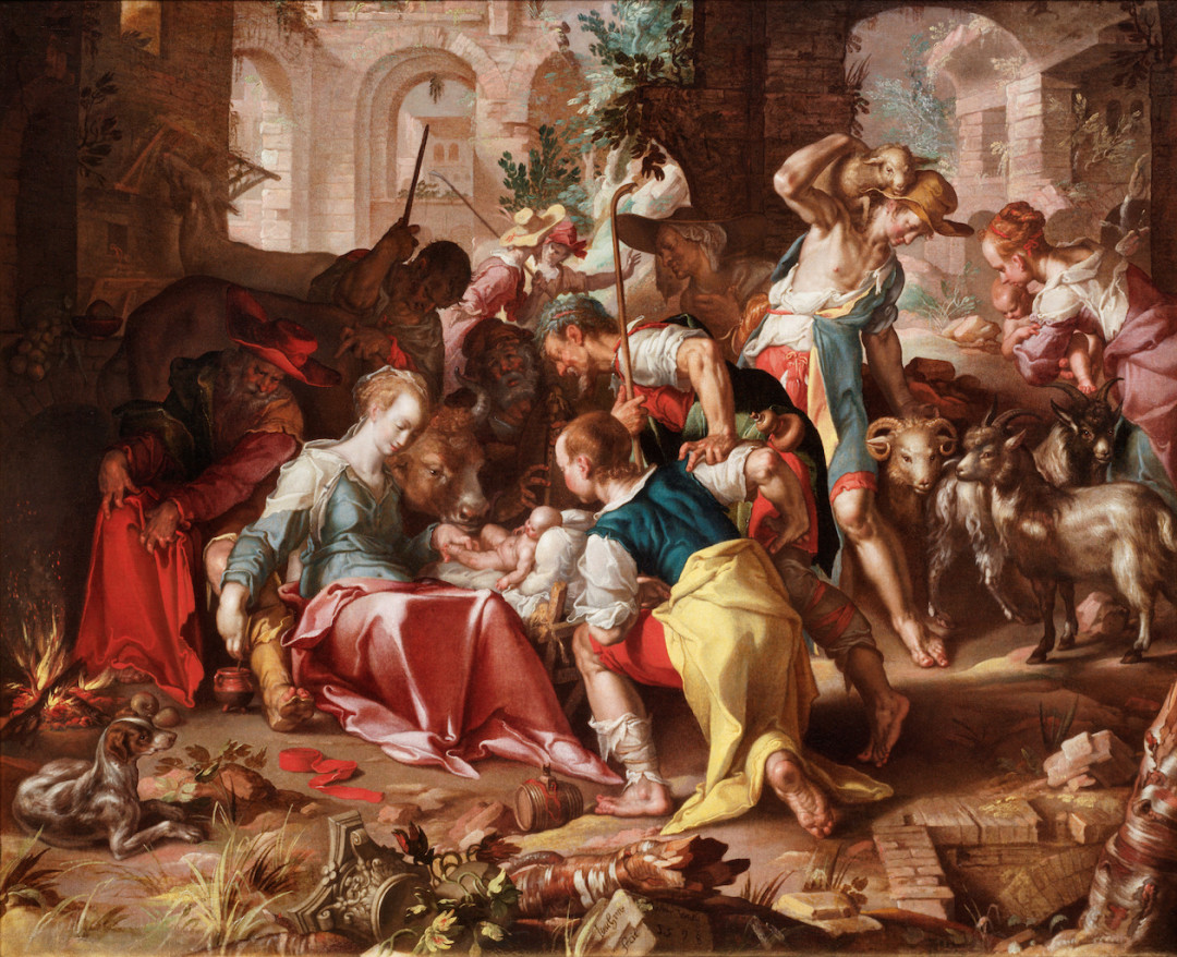 The adoration of the shepherds lndqxn