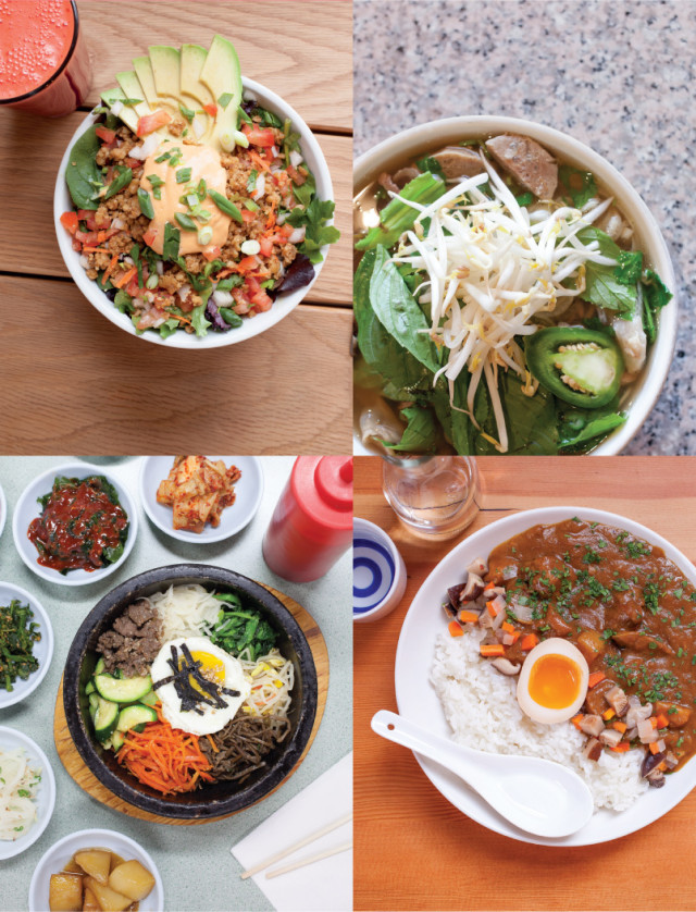 Portland Bowl dishes