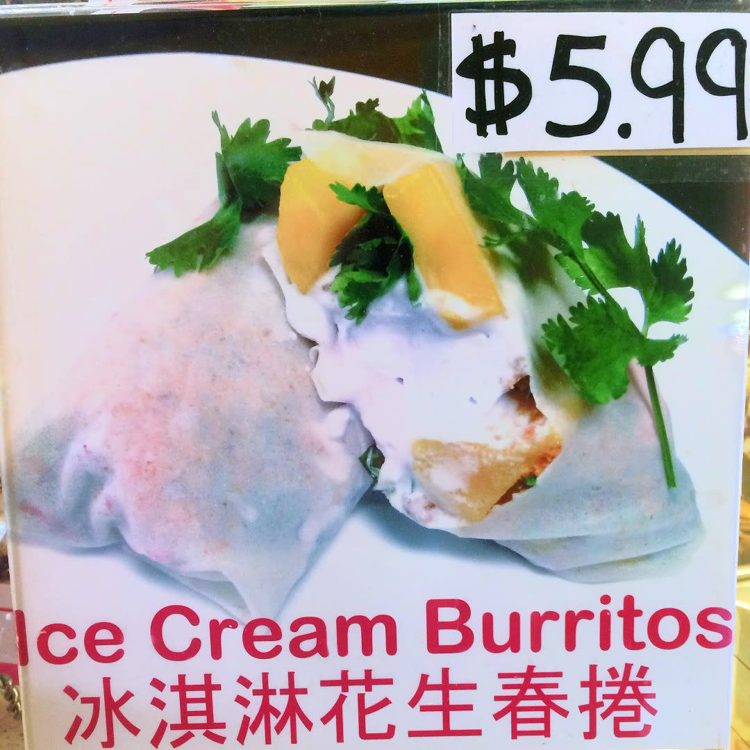 Ice cream burrito zgj062