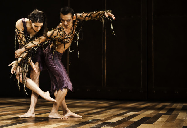 Tere Mathern and Minh Tran in their 2010 White Bird Uncaged duet.