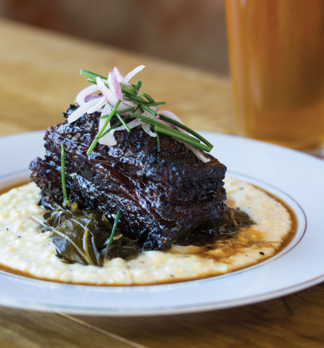 1115 table southern goods beef belly grits roifhi