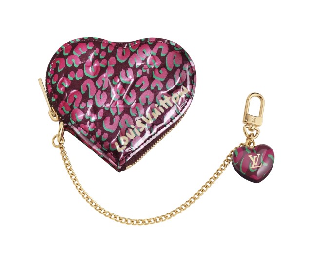 Louis Vuitton Limited Edition Stephen Sprouse Heart Coin Purse