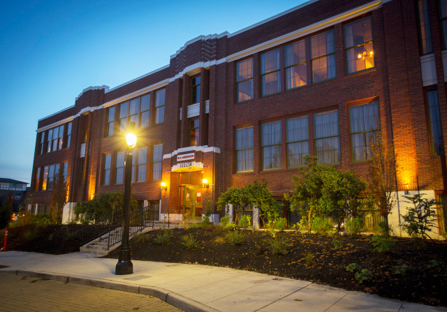 Anderson school exterior s4bowk qbxmzn