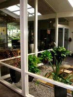 Rummer home courtyard