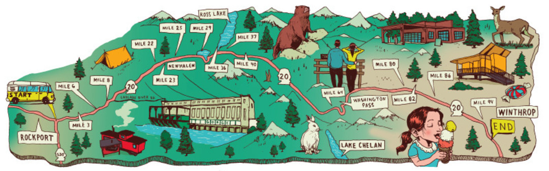 The Great Drive: North Cascades Highway  Seattle Met