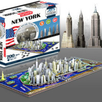 4D city map puzzle