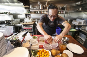 Chef Aaron Woo at Natural Selection