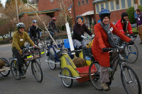 friends of trees' plant by bike!