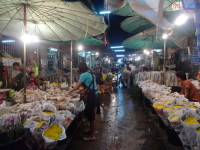 Chiang Mai night flower market