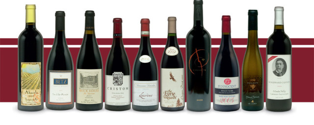 wine bottles