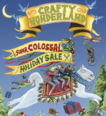 Crafty wonderland poster uiybko
