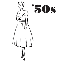 vintage fashion 50s