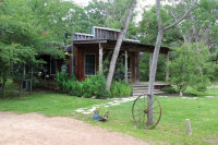 The Hill Country Lodge is the largest cabin at 7F.
