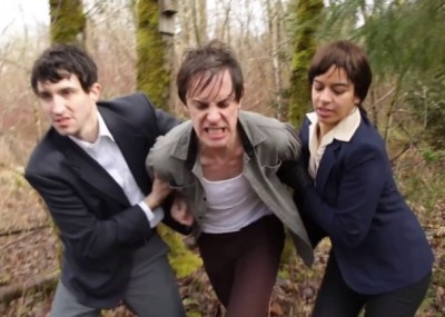 The Thermals in the music video for "Born to Kill"