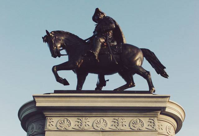 It’s hard to imagine today, but Hermann Park’s statue of Sam Houston was once a controversial fixture.