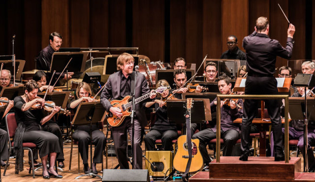 Trey Anastasio with the National Symphony Orchestra in Washington, DC