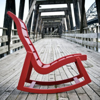 Ralph Rapson red rocker