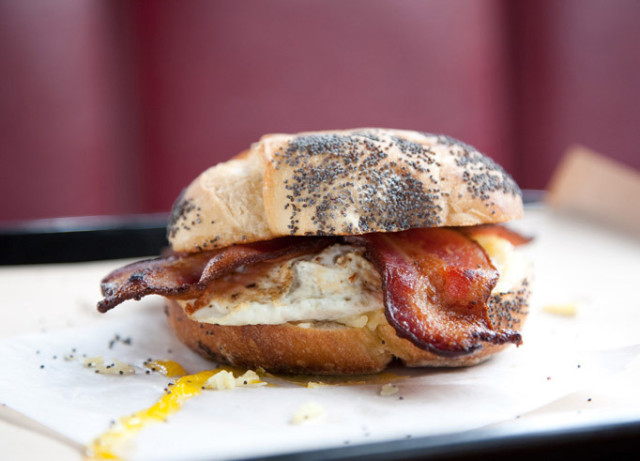 Bunk bacon egg and cheese nryxll