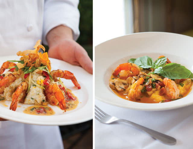 Left: Brennan’s of Houston; Right: Ouisie’s Table