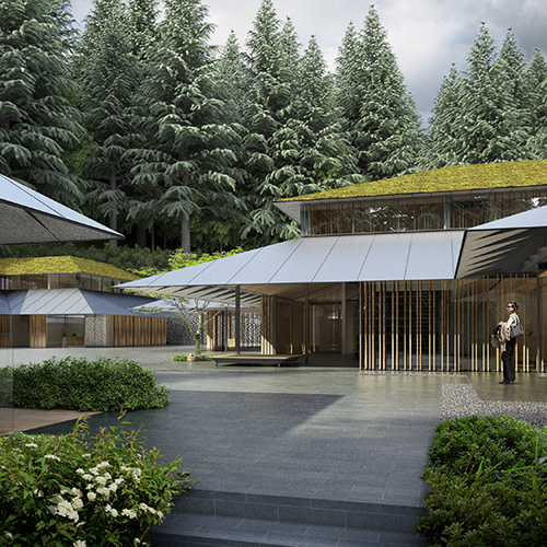 Portland japanese garden expansion plans cultural villiage entrance hs1mb3