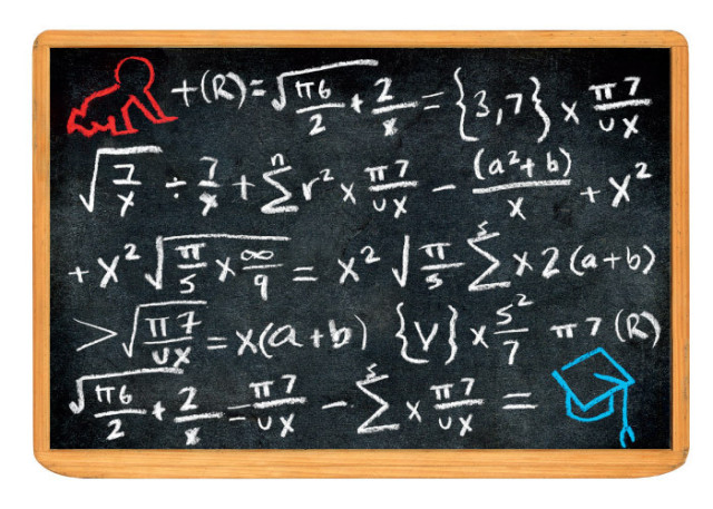school chalk board