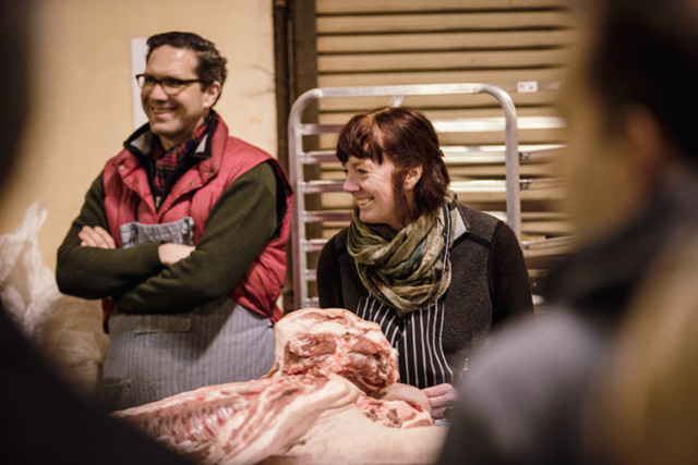 Chefs Jason French and Cathy Whims