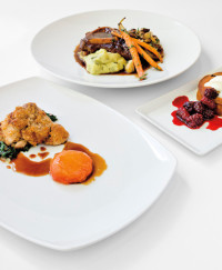 veal beef blackberry