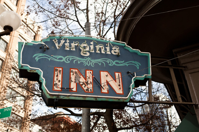 virginia inn sign
