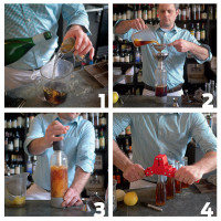 Jeffrey Morgenthaler bottling cocktail