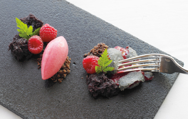 desserts at Castagna