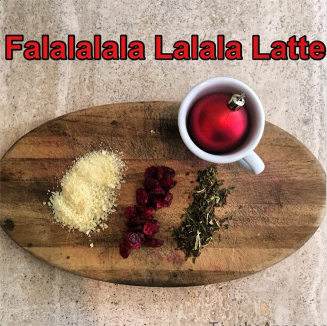 Cranberries Cocoa Butter And Caffeine The Falalalala Lalala Latte