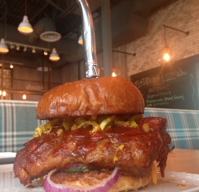 Boneless rib sandwich hupung