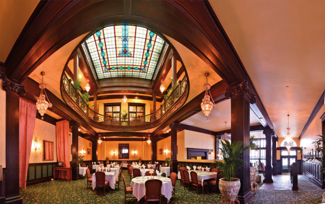 Geiser Grand’s beautiful dining room