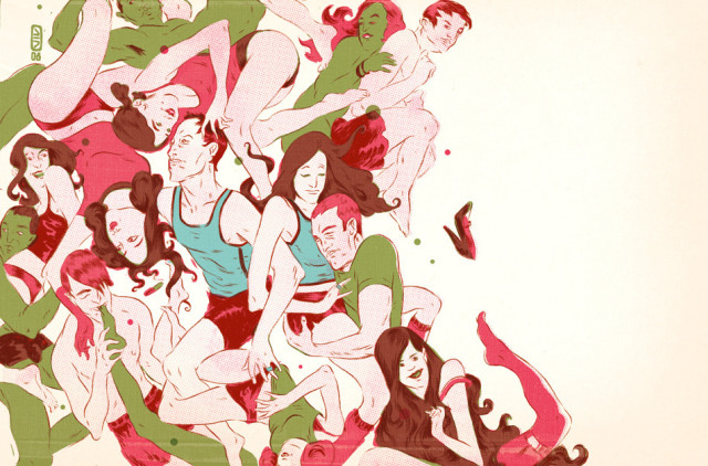 tangled up illustration