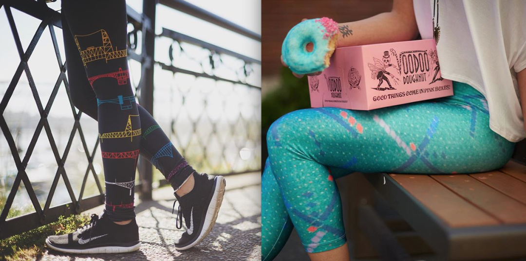 Flex Your Local Pride with Portland Bridge and #PDXCarpet Yoga Pants