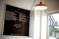 luce letter board menu