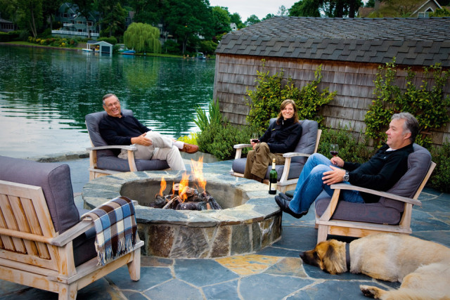 spaces entertain summer fire