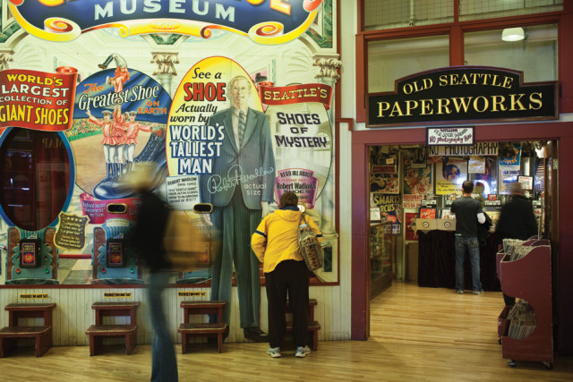 Giant Shoe Museum Pike Place Market