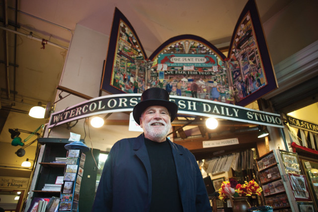 Michael Yaeger Honorary Mayor of Pike Place Market