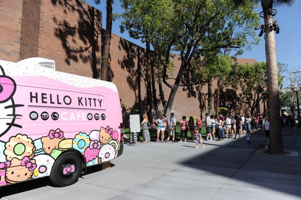 Hello Kitty Cafe Truck comes to town